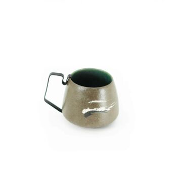 Hic Ceramics Small Handmade Stoneware Cup, 5 of 8