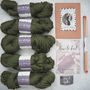 Oversized Cardigan Knitting Kit, thumbnail 7 of 12