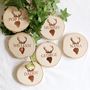 Personalised Christmas Stag Name Place Setting, thumbnail 3 of 4