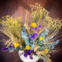 Preserved Eucalyptus And Dried Flower Bouquet, thumbnail 2 of 5