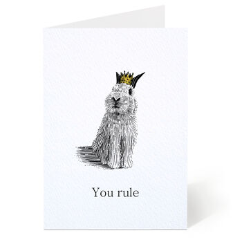 You Rule Encouragement Card, 2 of 6