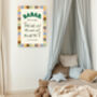 Babar Yoga Nursery Art Print, thumbnail 3 of 3