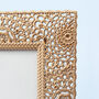 G Decor Moroccan Collection Gold Metal Photo Frame, thumbnail 5 of 6