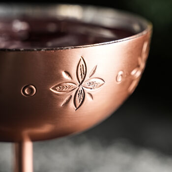 Handcrafted Copper Cocktail Goblet, 4 of 8