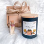 Let's Stay Inside Scented Autumn Candle Home Decor And Gift, thumbnail 1 of 5