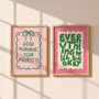 Sets Of Six Motivational Art Themed Print Bundles, thumbnail 7 of 12