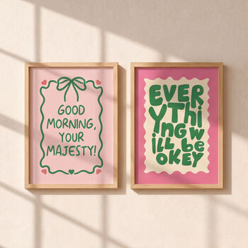 Sets Of Six Motivational Art Themed Print Bundles, 7 of 12