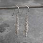 Loops Sterling Silver Drop Earrings, thumbnail 2 of 8