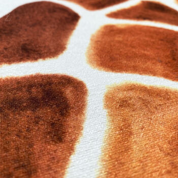 Giraffe Cushion Cover With Brown And White Colours, 6 of 7