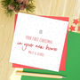 First Christmas In Your New Home Card, thumbnail 2 of 3