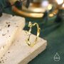 Sterling Silver Dancing Butterfly Ring, thumbnail 2 of 12