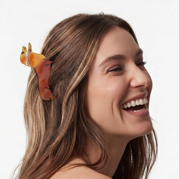 Brown Dog Claw Clip, 2 of 2