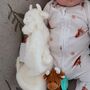 Highland Cream Cow Toy Soother Comforter, thumbnail 7 of 9