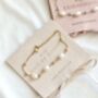 Bridal Party Gift Freshwater Pearl Bracelet Wedding Gift, thumbnail 3 of 3