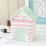 Pastel Beach Hut Oil Burner, thumbnail 1 of 3