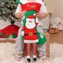 Personalised Santa Claus Christmas Stocking, thumbnail 3 of 6