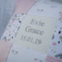 Ballerina Name And Date Cushion, thumbnail 6 of 8