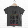 Bun Dmc Unisex Children's Hip Hop Rabbit Slogan T Shirt, thumbnail 1 of 1