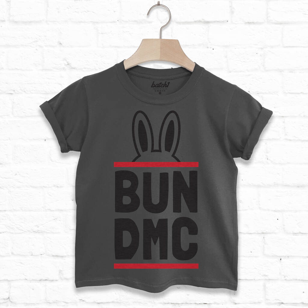Bun Dmc Unisex Children's Hip Hop Rabbit Slogan T Shirt