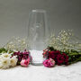 Personalised Vase With Birth Flower Engraving, thumbnail 1 of 6