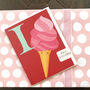 Mini I For Ice Cream Card, thumbnail 4 of 5