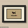 Personalised Basset Hound Print For One Or Two Dogs, thumbnail 5 of 12