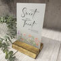 Floral Personalised Love Is Sweet Sign Opaque, thumbnail 6 of 6