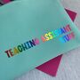 Personalised Teacher/ Teaching Assistant Stuff Pouch/Pencil Case, thumbnail 2 of 8