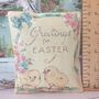 Lavender Sachet Decoration With Easter Chick Print Design, thumbnail 2 of 5