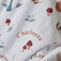 Personalised Children's Pumpkin Fleece Blanket, thumbnail 2 of 2
