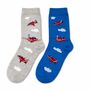 Planes Themed Mens Socks With Personalised Label Sleeve, thumbnail 4 of 5