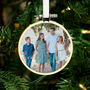 Mini Photo Hoop Family Christmas Tree Decoration, thumbnail 1 of 2