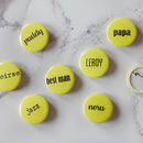 Personalised Neon Name Badge By Wedding In A Teacup ...