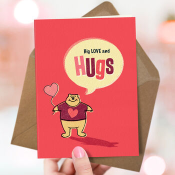Love Card ‘Bear Hugs’, 2 of 4