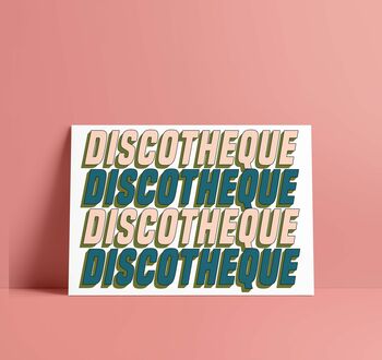 Discotheque Print, 5 of 7