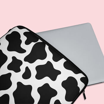Cow Print Laptop Sleeve, 2 of 3