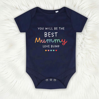 You Will Be The Best Mummy Or Daddy To Be Personalised Babygrow, 3 of 7