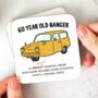 60 Year Old Banger Personalised Mug, thumbnail 3 of 3