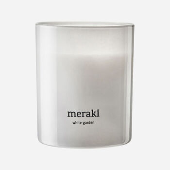 Meraki White Garden Scented Candle, 7 of 7