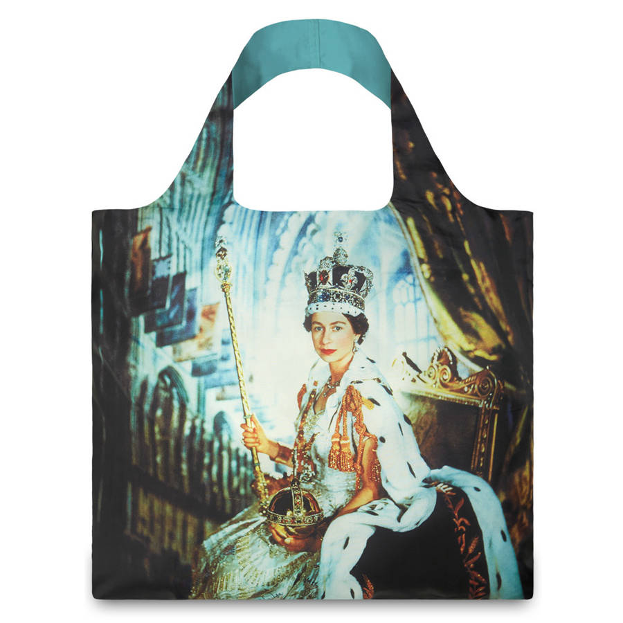 Loqi Queen Elizabeth Shopping Bag By Stone