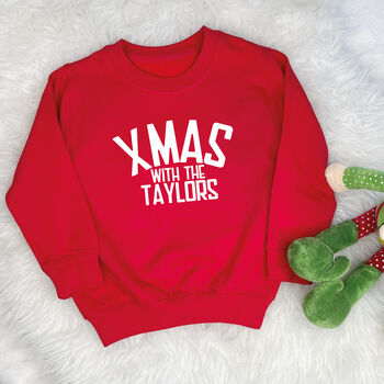 Xmas With The … Personalised Sweatshirt, 5 of 5