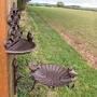 Venus And Conwy Cast Iron Wall Feeder Double Pack, thumbnail 1 of 6