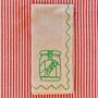 Set Of Six Embroidered Christmas Condiment Napkins, thumbnail 4 of 11