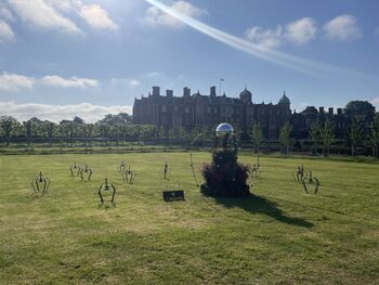 Personalised Crown Garden Feature With Custom Style, 7 of 7