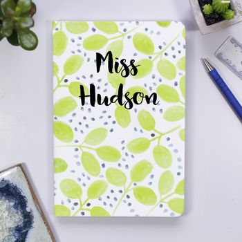 Personalised Notebook For Teachers, 2 of 12