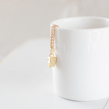 Swiss Cheese Charm Necklace, 9 of 10