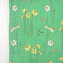 Personalised Easter Daffodils Linen Napkin Crackers, thumbnail 4 of 5