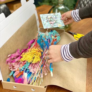 The Rainbow Cake Letterbox Dried Flowers, 5 of 7