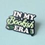 Bookish Era Enamel Pin Badge, thumbnail 1 of 3