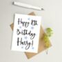 Personalised Boys Age Birthday Card, thumbnail 1 of 1